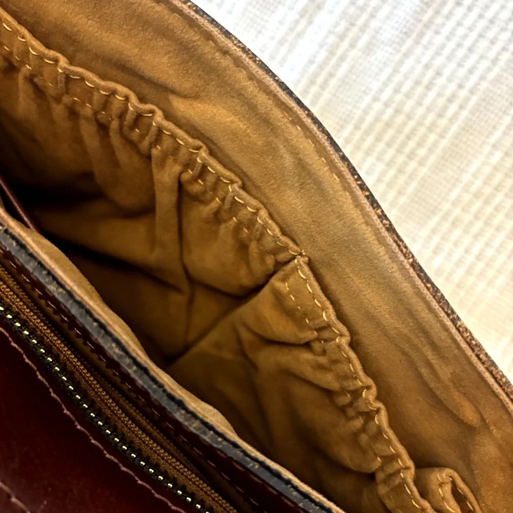 Patricia Nash Women's London Saddle Handbag‎ - Heritage Leather Crossbody Bag
